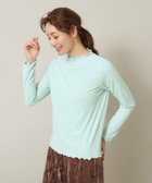 【イッツデモ/ITS' DEMO】の【伸縮性あり/レイヤードにも◎/手洗い可】千鳥ジャカードプルオーバー サックスブルー|ID: prp329100004794833 ipo3291000000034789595