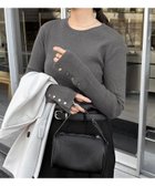 【アンドミー/andme】の金ボタン 長袖 リブ ニット トップス【無地/ボーダー】 人気、トレンドファッション・服の通販 founy(ファニー) ファッション Fashion レディースファッション Fashion for Women トップス・カットソー Cut & Sew Tops ニット Knit Tops & Sweaters ストレッチ Stretch, Stretchy Fabric ベーシック Basic, Essential ボーダー Border, Stripe 無地 Plain, Solid Color 長袖 Long Sleeve, Full Sleeve thumbnail 杢チャコールグレー|ID: prp329100004794835 ipo3291000000034789610