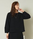 【イッツデモ/ITS' DEMO】の【セットアップ可/手洗い可】ふくれジャカードプルオーバー ブラック|ID: prp329100004794836 ipo3291000000034789606