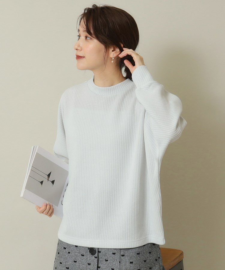 【イッツデモ/ITS' DEMO】の【伸縮性あり/手洗い可】ドルマンプルオーバー 人気、トレンドファッション・服の通販 founy(ファニー) 　ファッション　Fashion　レディースファッション　Fashion for Women　トップス・カットソー　Cut & Sew Tops　カジュアルプルオーバー・ニットトップス　Pullovers & Knit Tops / Casual Pullovers　おすすめ　Recommended / Our Picks　スマート　Smart, Elegant　パール　Pearl, Pearl Accent　リラックス　Relax, Relaxed Fit　エレガント 上品　Elegant　 other-1|ID: prp329100004794838 ipo3291000000034789627