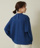 【イッツデモ/ITS' DEMO】の【伸縮性あり/手洗い可】ドルマンプルオーバー ブルー|ID: prp329100004794838 ipo3291000000034789631