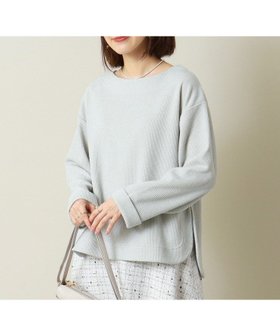 【イッツデモ/ITS' DEMO】の【マシンウォッシャブル】ボートネックプルオーバー 人気、トレンドファッション・服の通販 founy(ファニー) ファッション Fashion レディースファッション Fashion for Women トップス・カットソー Cut & Sew Tops カジュアルプルオーバー・ニットトップス Pullovers & Knit Tops / Casual Pullovers カットソー Cut and Sewn Top スマート Smart, Elegant ニットソー Knit-Sewn, Cut & Sew Knit ラウンド Round, Round Neck |ID:prp329100004794839