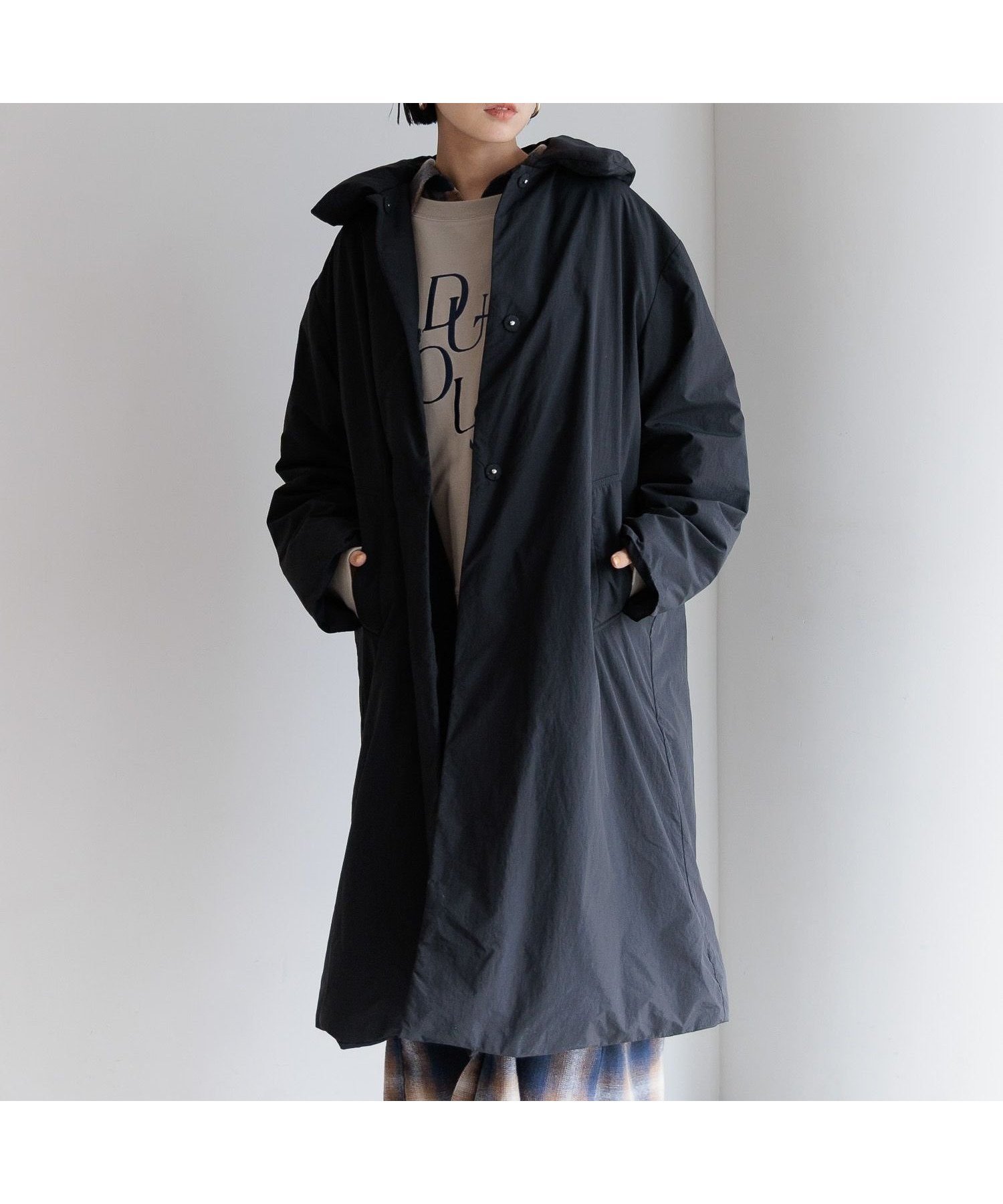 【ベイフロー/BAYFLOW】の撥水加工付き!!軽量 ロングダウンコート インテリア・キッズ・メンズ・レディースファッション・服の通販 founy(ファニー) ファッション Fashion レディースファッション Fashion for Women アウター Coat / Outerwear Collection コート・ロングコート・ピーコート Long Coats, Peacoats & More ダウンジャケット・軽量ダウン Warm & Lightweight Down Jackets おすすめ Recommended / Our Picks ダウン Down, Puffer デニム Denim, Jeans Material フェザー Feather, Feather Detail ボトム Bottoms, Lower Wear ロング Long, Long-Length ワイド Wide, Wide Fit 冬 Winter / This Winter 軽量 Lightweight, Ultra Light 防寒 Cold Protection, Winter-Ready ブラック19|ID: prp329100004794840 ipo3291000000035017380