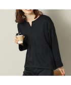 【イッツデモ/ITS' DEMO】の【手洗い可】裏起毛キーネックプルオーバー 人気、トレンドファッション・服の通販 founy(ファニー) ファッション Fashion レディースファッション Fashion for Women トップス・カットソー Cut & Sew Tops カジュアルプルオーバー・ニットトップス Pullovers & Knit Tops / Casual Pullovers おすすめ Recommended / Our Picks スマート Smart, Elegant フラット Flat, Flat Shoes ボンディング Bonding, Bonded Fabric thumbnail ブラック|ID: prp329100004794841 ipo3291000000034789646