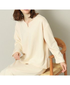 【イッツデモ/ITS' DEMO】の【手洗い可】裏起毛キーネックプルオーバー 人気、トレンドファッション・服の通販 founy(ファニー) ファッション Fashion レディースファッション Fashion for Women トップス・カットソー Cut & Sew Tops カジュアルプルオーバー・ニットトップス Pullovers & Knit Tops / Casual Pullovers おすすめ Recommended / Our Picks スマート Smart, Elegant フラット Flat, Flat Shoes ボンディング Bonding, Bonded Fabric |ID:prp329100004794841