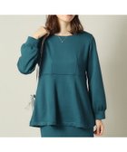 【イッツデモ/ITS' DEMO】の【手洗い可】裏起毛ペプラムプルオーバー 人気、トレンドファッション・服の通販 founy(ファニー) ファッション Fashion レディースファッション Fashion for Women トップス・カットソー Cut & Sew Tops カジュアルプルオーバー・ニットトップス Pullovers & Knit Tops / Casual Pullovers おすすめ Recommended / Our Picks カフス Cuff Design スマート Smart, Elegant タイトスカート Pencil Skirt, Tight Skirt トレンド Trend, Trending Now フラット Flat, Flat Shoes ペプラム Peplum, Flared Hem ボトム Bottoms, Lower Wear ボンディング Bonding, Bonded Fabric thumbnail ブルーグリーン|ID: prp329100004794844 ipo3291000000034789663