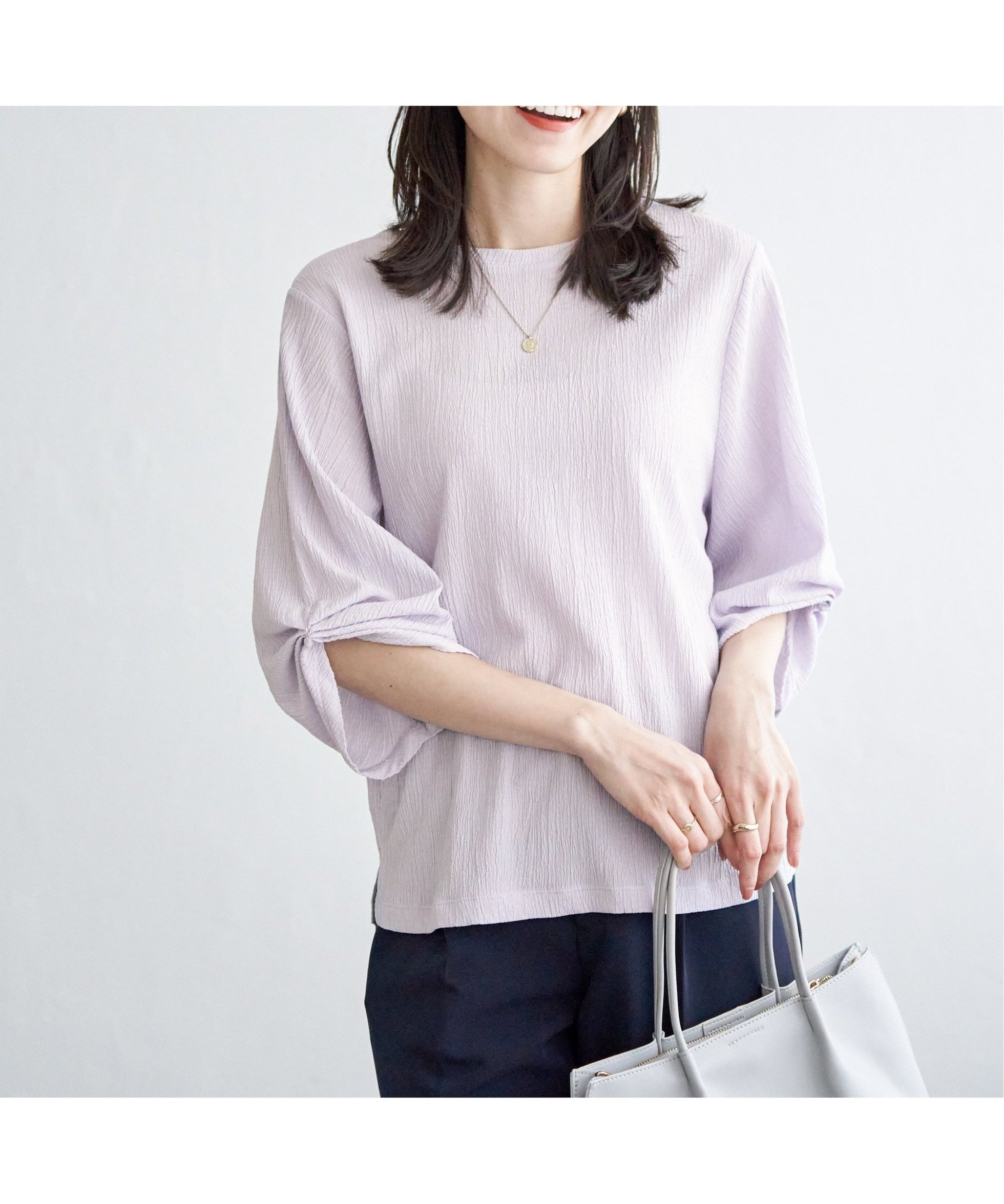 【イッカ/ikka】のジャガードホイップスリーブプルオーバー 人気、トレンドファッション・服の通販 founy(ファニー) ファッション Fashion レディースファッション Fashion for Women トップス・カットソー Cut & Sew Tops カジュアルプルオーバー・ニットトップス Pullovers & Knit Tops / Casual Pullovers スリーブ Sleeve, Long Sleeve / Short Sleeve エレガント 上品 Elegant other-1|ID: prp329100004794846 ipo3291000000034789667