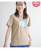 【イッカ/ikka】の【雑誌InRed5月号掲載】ロゴフォトプリントTシャツ【親子コーデ】 ベージュ|ID: prp329100004794849 ipo3291000000034789699