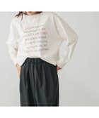 【グローバルワーク/GLOBAL WORK】の乾きやすいミニ裏毛プリントプルオーバー/580943 人気、トレンドファッション・服の通販 founy(ファニー) ファッション Fashion レディースファッション Fashion for Women トップス・カットソー Cut & Sew Tops カジュアルプルオーバー・ニットトップス Pullovers & Knit Tops / Casual Pullovers おすすめ Recommended / Our Picks スウェット / スエット Sweatshirt, Sweatwear バランス Balance, Style Balance フレアースカート Flared Skirt, A-Line Skirt プリント Print, Printed Pattern 人気 Popular, Best Seller thumbnail オフ*手書き風ロゴ05|ID: prp329100004794855 ipo3291000000034789734