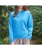 【ドレステリア/DRESSTERIOR】の【CLASSY.12月号掲載/洗える/7色展開】ウォッシャブルコットンカシミヤニット ブルー|ID: prp329100004794859 ipo3291000000035163267