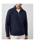 【バナナリパブリック ファクトリーストア/BANANA REPUBLIC FACTORY STORE】のBANANA REPUBLIC FACTORY STORE キルティング ニット ハーフジッププルオーバー TAPESTRY_NAVY|ID: prp329100004794867 ipo3291000000034789810