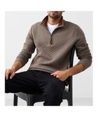 【バナナリパブリック ファクトリーストア/BANANA REPUBLIC FACTORY STORE】のBANANA REPUBLIC FACTORY STORE キルティング ニット ハーフジッププルオーバー ROCK_GREY|ID: prp329100004794867 ipo3291000000034789811