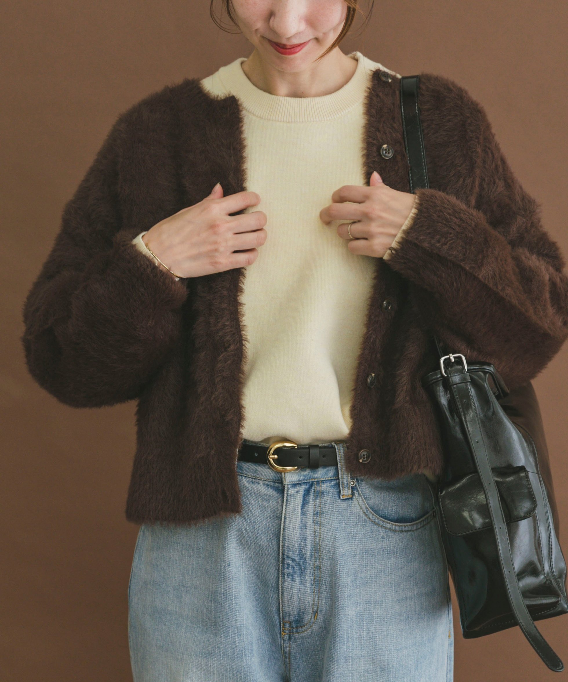 【アイテムズアーバンリサーチ/ITEMS URBAN RESEARCH】のフェザーニットカーディガン 人気、トレンドファッション・服の通販 founy(ファニー) ファッション Fashion レディースファッション Fashion for Women トップス・カットソー Cut & Sew Tops ニット Knit Tops & Sweaters カーディガン・羽織り Layered Style Cardigans 2025年 2025 2025-2026秋冬・A/W Autumn/Winter 2025–26 AW25–26 冬 Winter / This Winter A/W・秋冬 Autumn/Winter other-1|ID: prp329100004794882 ipo3291000000034789893