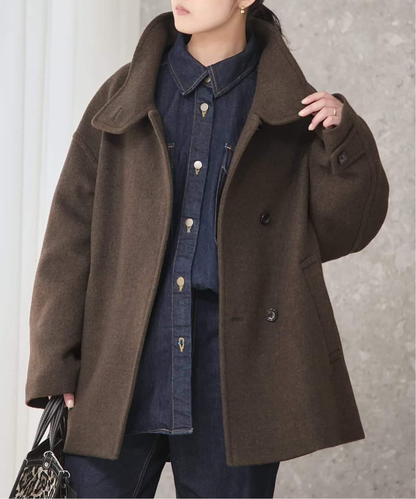 【ジャーナルスタンダード レサージュ/journal standard L'essage】の《追加2》MANTECO/TWEEDスタンドショートコート 人気、トレンドファッション・服の通販 founy(ファニー) 　ファッション　Fashion　レディースファッション　Fashion for Women　アウター　Coat / Outerwear Collection　コート・ロングコート・ピーコート　Long Coats, Peacoats & More　2025年　2025　2025-2026秋冬・A/W　Autumn/Winter 2025–26 AW25–26　おすすめ　Recommended / Our Picks　イタリア　Italy　クラシカル　Classical, Vintage-Inspired　ショート　Short, Short Length　スタンド　Stand Collar, Upright Stand　トレンド　Trend, Trending Now　バランス　Balance, Style Balance　 other-1|ID: prp329100004794884 ipo3291000000034789897