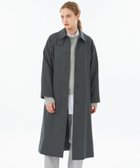【マッキントッシュ フィロソフィー/MACKINTOSH PHILOSOPHY】の【WEB 一部店舗限定】メルトンベルテッドコート 人気、トレンドファッション・服の通販 founy(ファニー) ファッション Fashion レディースファッション Fashion for Women アウター Coat / Outerwear Collection コート・ロングコート・ピーコート Long Coats, Peacoats & More おすすめ Recommended / Our Picks スリーブ Sleeve, Long Sleeve / Short Sleeve メルトン Melton, Heavy Wool 冬 Winter / This Winter 夏 Summer 春 Spring 秋 Autumn thumbnail グレー|ID: prp329100004794890 ipo3291000000034789933