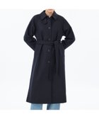 【マッキントッシュ フィロソフィー/MACKINTOSH PHILOSOPHY】の【WEB 一部店舗限定】メルトンベルテッドコート 人気、トレンドファッション・服の通販 founy(ファニー) ファッション Fashion レディースファッション Fashion for Women アウター Coat / Outerwear Collection コート・ロングコート・ピーコート Long Coats, Peacoats & More おすすめ Recommended / Our Picks スリーブ Sleeve, Long Sleeve / Short Sleeve メルトン Melton, Heavy Wool 冬 Winter / This Winter 夏 Summer 春 Spring 秋 Autumn thumbnail ネイビー|ID: prp329100004794890 ipo3291000000034789934