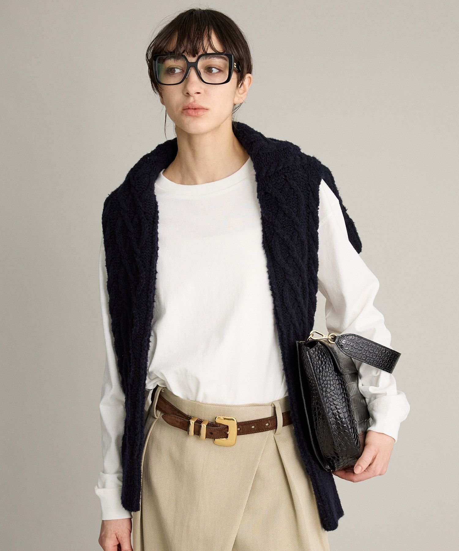 【ブリル/BRILL】のクルーネックロングTシャツ インテリア・キッズ・メンズ・レディースファッション・服の通販 founy(ファニー) ファッション Fashion レディースファッション Fashion for Women トップス・カットソー Cut & Sew Tops シャツ・ブラウス・オフィスカジュアル Elegant Blouses & Button-Ups ロングTシャツ・Tシャツ Longline T-Shirts & Tees スリーブ Sleeve, Long Sleeve / Short Sleeve ロング Long, Long-Length オフホワイト05|ID: prp329100004794905 ipo3291000000034790010