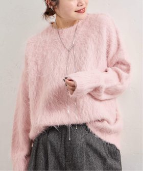 【ジャーナルスタンダード/JOURNAL STANDARD】の《WEB限定追加2》シャギークルーネックプルオーバー 人気、トレンドファッション・服の通販 founy(ファニー) ファッション Fashion レディースファッション Fashion for Women トップス・カットソー Cut & Sew Tops カジュアルプルオーバー・ニットトップス Pullovers & Knit Tops / Casual Pullovers イエロー Yellow シンプル Simple, Minimal |ID:prp329100004794916