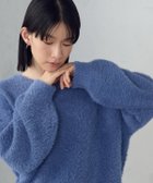 【コムサイズム/COMME CA ISM】の【ウォッシャブル】シャギー Vネックニット ブルー|ID: prp329100004794922 ipo3291000000034790089