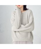 【コムサイズム/COMME CA ISM】の【ウォッシャブル】シャギー Vネックニット グレージュ|ID: prp329100004794922 ipo3291000000034790091