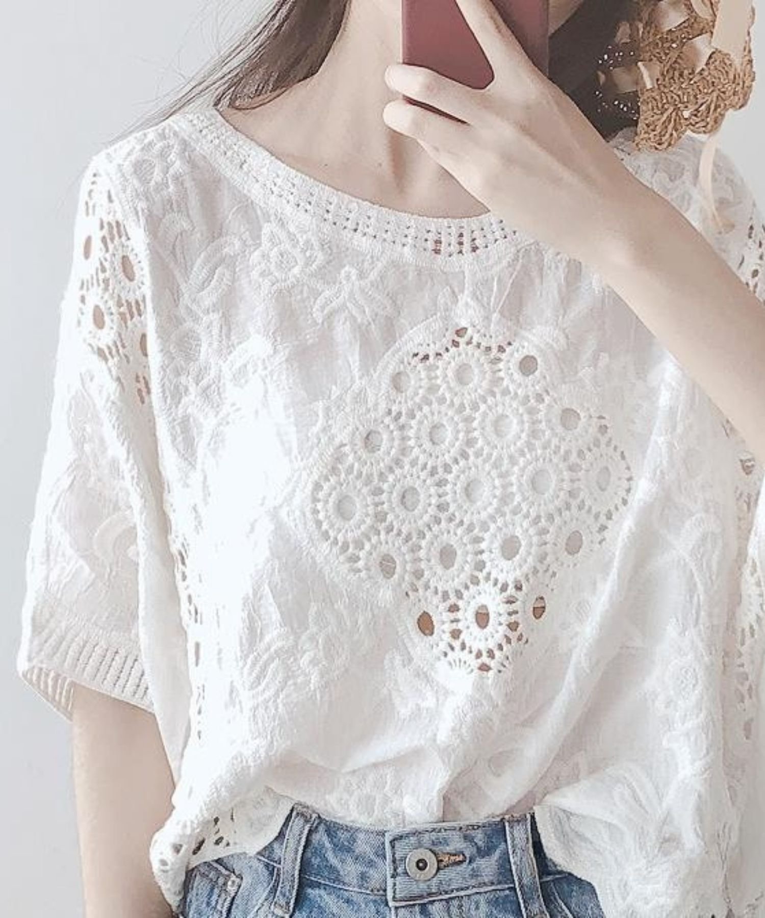 【スピーガ/SPIGA】のケミカルレース半袖トップス 人気、トレンドファッション・服の通販 founy(ファニー) 　ファッション　Fashion　レディースファッション　Fashion for Women　トップス・カットソー　Cut & Sew Tops　ケミカル　Chemical, Chemical Wash　レース　Lace, Lace Fabric　半袖　Short Sleeve, Half Sleeve　 other-1|ID: prp329100004794930 ipo3291000000034790133