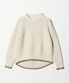 【ユナイテッドアローズ/UNITED ARROWS】のアゼ ネップ バイカラー ハイネックニット A DAY IN THE LIFE OFF WHITE|ID: prp329100004794933 ipo3291000000034790153