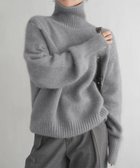 【ミニミニストア/miniministore】のタートルネックニットトップス レディース グレー|ID: prp329100004794935 ipo3291000000034790167