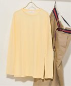 【ジャーナルスタンダード/JOURNAL STANDARD】の《追加6》クルーネックシアーロングTシャツ 人気、トレンドファッション・服の通販 founy(ファニー) ファッション Fashion レディースファッション Fashion for Women トップス・カットソー Cut & Sew Tops シャツ・ブラウス・オフィスカジュアル Elegant Blouses & Button-Ups ロングTシャツ・Tシャツ Longline T-Shirts & Tees 2025年 2025 2025-2026秋冬・A/W Autumn/Winter 2025–26 AW25–26 カットソー Cut and Sewn Top シアー Sheer, See-Through thumbnail イエロー|ID: prp329100004794940 ipo3291000000034790197