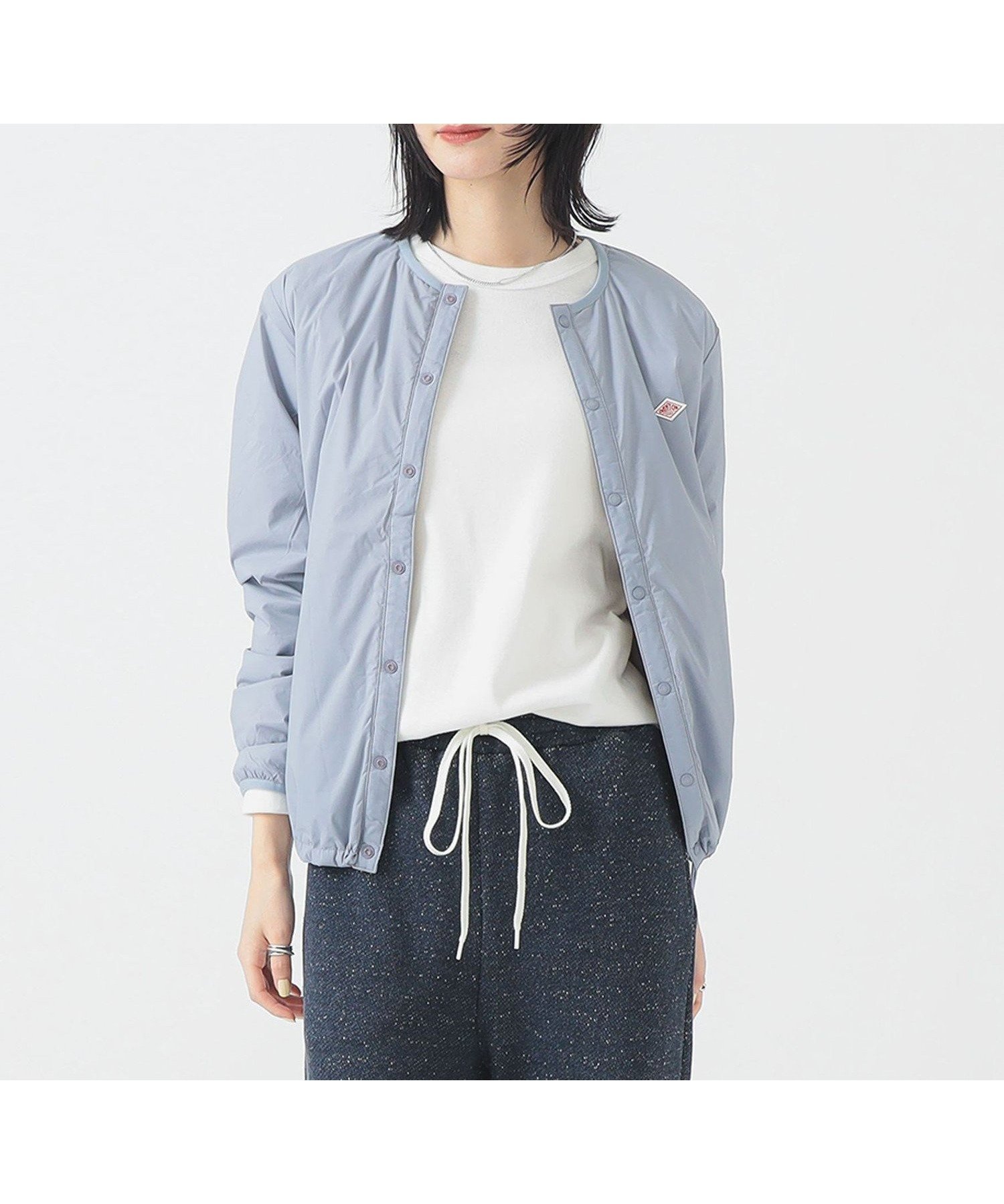 【ビーミングライフストアバイビームス/B:MING LIFE STORE by BEAMS】のDANTON / インサレーション ジャケット インテリア・キッズ・メンズ・レディースファッション・服の通販 founy(ファニー) 　ファッション　Fashion　レディースファッション　Fashion for Women　アウター　Coat / Outerwear Collection　レディースジャケット・軽アウター　Jackets　アクリル　Acrylic Material　インナー　Innerwear　洗える　Machine Washable　コーティング　Coating, Coated Finish　軽量　Lightweight, Ultra Light　シンプル　Simple, Minimal　ジャケット　Jacket, Outerwear　ストレッチ　Stretch, Stretchy Fabric　フィット　Fit, Slim Fit　フォルム　Silhouette, Form　フランス　France, French　ワーク　Workwear, Utility Style　再入荷　Restock / Back in Stock　おすすめ　Recommended / Our Picks　旅行　Travel　LIGHT_BLUE|ID: prp329100004794941 ipo3291000000036290842