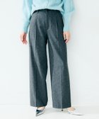 【アンタイトル/UNTITLED】の【ワイド/後ろゴム/シーズンレス】シルクネップツイードパンツ 人気、トレンドファッション・服の通販 founy(ファニー) ファッション Fashion レディースファッション Fashion for Women パンツ Pants & Trousers カットソー Cut and Sewn Top クラシック Classic, Timeless Style シルク Silk, 100% Silk スマート Smart, Elegant ツイード Twill, Twill Weave ネップ Nepp, Slub Yarn フィット Fit, Slim Fit ポケット Pocket, Pocket Detail リラックス Relax, Relaxed Fit ワイド Wide, Wide Fit エレガント 上品 Elegant A/W・秋冬 Autumn/Winter thumbnail チャコールグレー|ID: prp329100004794965 ipo3291000000035182720