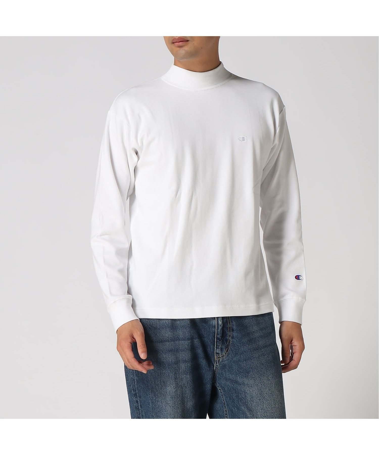 【ハンドサイン/HAND SIGN】のChampion/C3-C427 MOCK NECK LS T 人気、トレンドファッション・服の通販 founy(ファニー) 　ファッション　Fashion　レディースファッション　Fashion for Women　ハイネック　High Neck, Mock Neck　ベーシック　Basic, Essential　モックネック　Mock Neck, Short Turtleneck　 other-1|ID: prp329100004794966 ipo3291000000034790350
