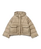 【ビームス ウイメン/BEAMS】の【12/11 9 59までポイント10倍】【WEB限定/ジムフレックス/防寒/ショート丈/旅行】Gymphlex / フード ダウン ジャケット LIGHT.BEIGE|ID: prp329100004794993 ipo3291000000034790510