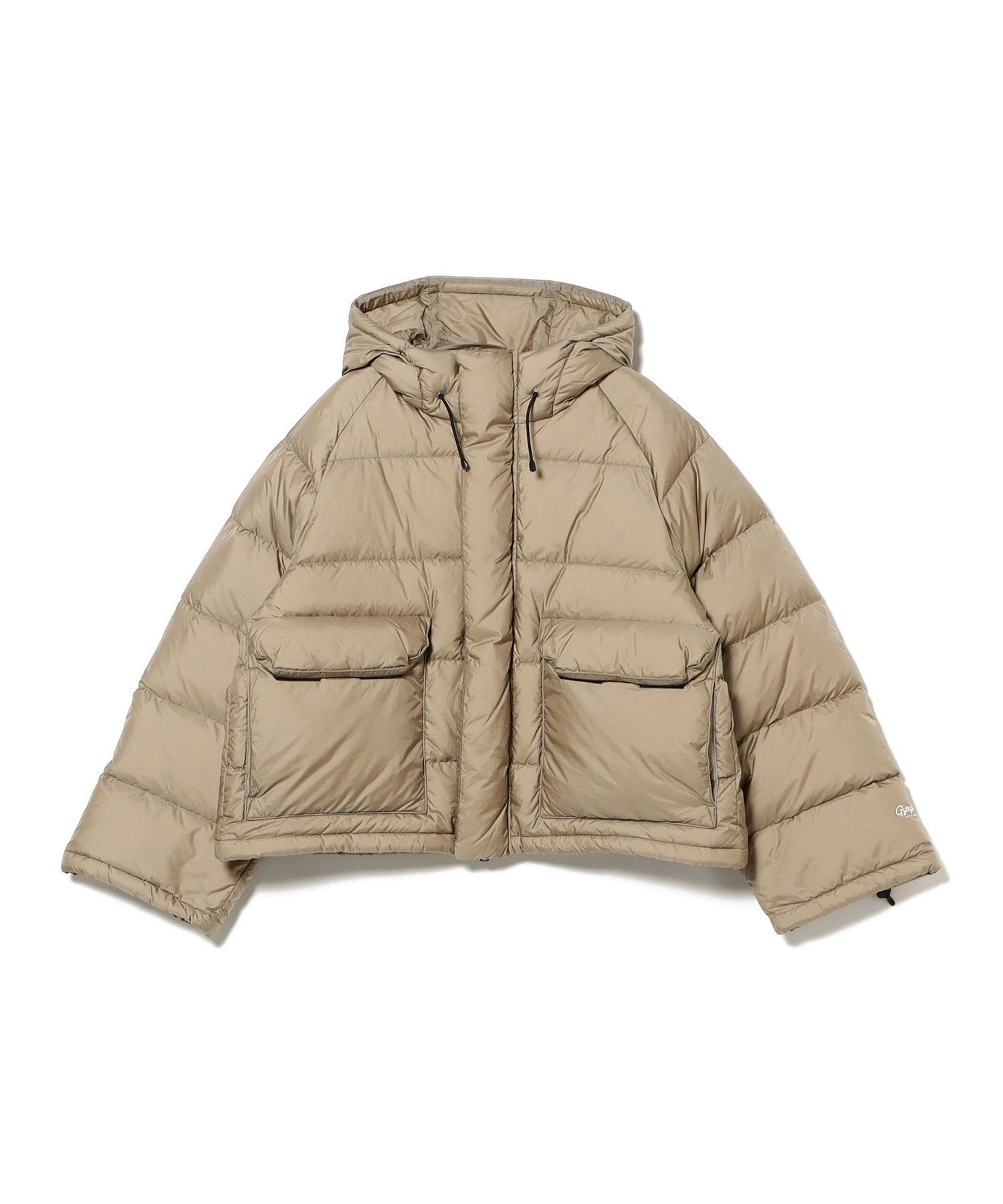 【ビームス ウイメン/BEAMS】の【12/11 9 59までポイント10倍】【WEB限定/ジムフレックス/防寒/ショート丈/旅行】Gymphlex / フード ダウン ジャケット インテリア・キッズ・メンズ・レディースファッション・服の通販 founy(ファニー) ファッション Fashion レディースファッション Fashion for Women アウター Coat / Outerwear Collection レディースジャケット・軽アウター Jackets コンパクト Compact, Small Size 軽量 Lightweight, Ultra Light ショート Short, Short Length ジャケット Jacket, Outerwear タフタ Taffeta, Structured Fabric ダウン Down, Puffer ドローコード Drawcord, Drawstring Cord バランス Balance, Style Balance フォルム Silhouette, Form ポケット Pocket, Pocket Detail 防寒 Cold Protection, Winter-Ready 冬 Winter / This Winter 旅行 Travel LIGHT.BEIGE|ID: prp329100004794993 ipo3291000000034790510