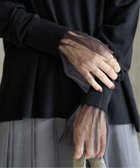 【イエナ/IENA】のチュールカフスプルオーバー 人気、トレンドファッション・服の通販 founy(ファニー) ファッション Fashion レディースファッション Fashion for Women トップス・カットソー Cut & Sew Tops カジュアルプルオーバー・ニットトップス Pullovers & Knit Tops / Casual Pullovers 2025年 2025 2025-2026秋冬・A/W Autumn/Winter 2025–26 AW25–26 おすすめ Recommended / Our Picks カットソー Cut and Sewn Top シンプル Simple, Minimal ジャケット Jacket, Outerwear スマート Smart, Elegant チュール Tulip, Tulip Motif フェミニン Feminine, Girly ベーシック Basic, Essential thumbnail ブラック|ID: prp329100004794994 ipo3291000000034790512