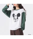 【ビームス ウイメン/BEAMS】の【別注】Champion / ミッキーマウス / フットボール Tシャツ 25AW ディズニー大人カジュアル ラグランT D.GRN|ID: prp329100004795005 ipo3291000000034790552