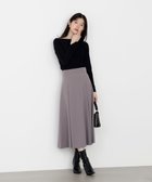 【プロポーション ボディドレッシング/PROPORTION BODY DRESSING】のオータムフレアスカート 25AW 人気、トレンドファッション・服の通販 founy(ファニー) ファッション Fashion レディースファッション Fashion for Women スカート Skirts Aライン・フレアスカート A-Line & Flared Skirts 2025年 2025 2025-2026秋冬・A/W Autumn/Winter 2025–26 AW25–26 おすすめ Recommended / Our Picks フェミニン Feminine, Girly フレア Flare, Flared 秋 Autumn ビジネス 仕事 通勤 Business / Work / Commuting thumbnail グレー|ID: prp329100004795013 ipo3291000000034790587