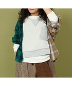 【フリークスストア/FREAK'S STORE】のチェック ドッキング 切替スウェット 25AW グレー|ID: prp329100004795014 ipo3291000000034790589