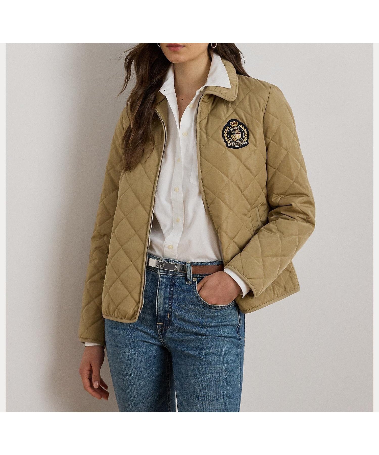 【ラルフローレン/RALPH LAUREN】のクレストパッチ ダイヤモンドキルテッド ジャケット 人気、トレンドファッション・服の通販 founy(ファニー) 　ファッション　Fashion　レディースファッション　Fashion for Women　アウター　Coat / Outerwear Collection　レディースジャケット・軽アウター　Jackets　キルティング　Quilted, Quilting　ジャケット　Jacket, Outerwear　ストレート　Straight, Straight Cut　ダイヤモンド　Diamond, Brilliant Cut　フィット　Fit, Slim Fit　フロント　Front, Front Design　ポケット　Pocket, Pocket Detail　長袖　Long Sleeve, Full Sleeve　 other-1|ID: prp329100004795019 ipo3291000000035141462