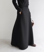 【アンドミー/andme】の裏起毛 ポンチ フレア スカート evernavy エバーネイビー ブラック|ID: prp329100004795037 ipo3291000000034790709