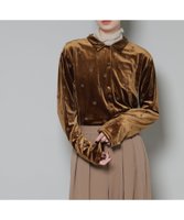 【ナノ ユニバース/nano universe】の刺繍ベロアカットシャツ(セットアップ可) 人気、トレンドファッション・服の通販 founy(ファニー) ファッション Fashion レディースファッション Fashion for Women トップス・カットソー Cut & Sew Tops シャツ・ブラウス・オフィスカジュアル Elegant Blouses & Button-Ups ベロアトップス Velour Tops / Velvet-Look Items クラシカル Classical, Vintage-Inspired スリット Slit, Slit Detail セットアップ Set-Up, Coordinated Outfit タートルネック Turtleneck, High Neck トレンド Trend, Trending Now ドレス Dress, One-Piece フロント Front, Front Design ベロア Velour, Soft Velvet アウトレット Outlet / Clearance おすすめ Recommended / Our Picks エレガント 上品 Elegant 2025年 2025 2025-2026秋冬・A/W Autumn/Winter 2025–26 AW25–26 |ID:prp329100004795043