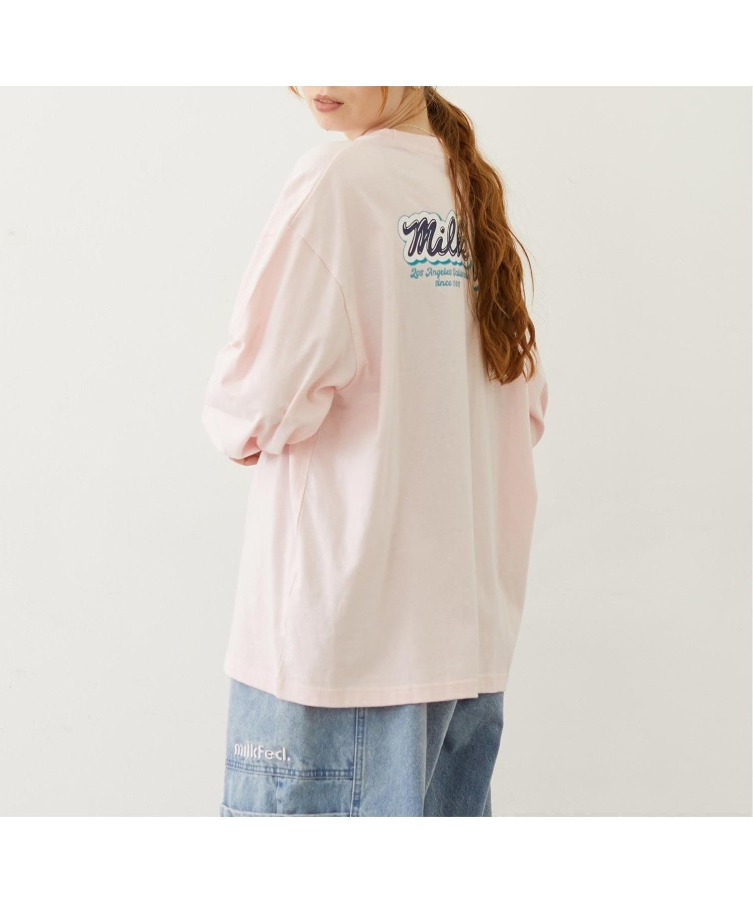 【ミルクフェド/MILKFED.】のICING LOGO L/S TEE MILKFED. インテリア・キッズ・メンズ・レディースファッション・服の通販 founy(ファニー) ファッション Fashion レディースファッション Fashion for Women グラフィック Graphic, Graphic Design 人気 Popular, Best Seller 長袖 Long Sleeve, Full Sleeve LtPINK|ID: prp329100004795048 ipo3291000000034790781
