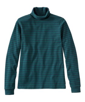 【エルエルビーン/L.L.Bean】のエル・エル・ビーン・インターロック・タートルネック、長袖 ストライプ 米国フィット・レギュラー 人気、トレンドファッション・服の通販 founy(ファニー) ファッション Fashion レディースファッション Fashion for Women トップス・カットソー Cut & Sew Tops タートルネック・ハイネックトップス Turtlenecks & High-Neck Tops ストライプ Stripe, Striped Pattern タートルネック Turtleneck, High Neck フィット Fit, Slim Fit プリント Print, Printed Pattern レギュラー Regular, Standard Fit 長袖 Long Sleeve, Full Sleeve |ID:prp329100004795057