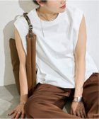 【ジャーナルスタンダード/JOURNAL STANDARD】の《追加2》シャーリングノースリーブTシャツ 人気、トレンドファッション・服の通販 founy(ファニー) ファッション Fashion レディースファッション Fashion for Women トップス・カットソー Cut & Sew Tops キャミソール&ノースリーブ Camisoles & Sleeveless Tops シャツ・ブラウス・オフィスカジュアル Elegant Blouses & Button-Ups ロングTシャツ・Tシャツ Longline T-Shirts & Tees 2025年 2025 2025-2026秋冬・A/W Autumn/Winter 2025–26 AW25–26 シャーリング Shirring, Ruched シンプル Simple, Minimal トレンド Trend, Trending Now ドローコード Drawcord, Drawstring Cord ノースリーブ Sleeveless, No-Sleeve thumbnail ホワイト|ID: prp329100004795067 ipo3291000000034790889