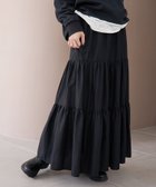 【コーエン/COEN】のウールライクガーゼティアードスカート 人気、トレンドファッション・服の通販 founy(ファニー) ファッション Fashion レディースファッション Fashion for Women スカート Skirts ティアードスカート Tiered Skirts スウェット / スエット Sweatshirt, Sweatwear ティアードスカート Tiered Skirt, Flounced Skirt ボトム Bottoms, Lower Wear ポケット Pocket, Pocket Detail リラックス Relax, Relaxed Fit 冬 Winter / This Winter おすすめ Recommended / Our Picks thumbnail BLACK|ID: prp329100004795069 ipo3291000000034790897