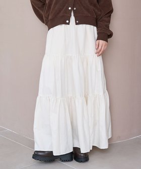 【コーエン/COEN】のウールライクガーゼティアードスカート 人気、トレンドファッション・服の通販 founy(ファニー) ファッション Fashion レディースファッション Fashion for Women スカート Skirts ティアードスカート Tiered Skirts スウェット / スエット Sweatshirt, Sweatwear ティアードスカート Tiered Skirt, Flounced Skirt ボトム Bottoms, Lower Wear ポケット Pocket, Pocket Detail リラックス Relax, Relaxed Fit 冬 Winter / This Winter おすすめ Recommended / Our Picks |ID:prp329100004795069