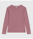 【プチバトー/PETIT BATEAU】の長袖Tシャツ 人気、トレンドファッション・服の通販 founy(ファニー) ファッション Fashion レディースファッション Fashion for Women トップス・カットソー Cut & Sew Tops シャツ・ブラウス・オフィスカジュアル Elegant Blouses & Button-Ups ロングTシャツ・Tシャツ Longline T-Shirts & Tees インナー Innerwear 定番 Standard, Basic Item 長袖 Long Sleeve, Full Sleeve thumbnail レッド/オフホワイト|ID: prp329100004795070 ipo3291000000034790900