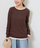 【ジャーナルスタンダード レリューム/JOURNAL STANDARD relume】の《追加》ツイストシアーテレコロングTEE 人気、トレンドファッション・服の通販 founy(ファニー) ファッション Fashion レディースファッション Fashion for Women 2025年 2025 2025-2026秋冬・A/W Autumn/Winter 2025–26 AW25–26 おすすめ Recommended / Our Picks インナー Innerwear カーディガン Cardigan, Knitwear シアー Sheer, See-Through スウェット / スエット Sweatshirt, Sweatwear テレコ Ribbed, Rib Stitch トレンド Trend, Trending Now エレガント 上品 Elegant thumbnail ブラウン|ID: prp329100004795073 ipo3291000000035066958