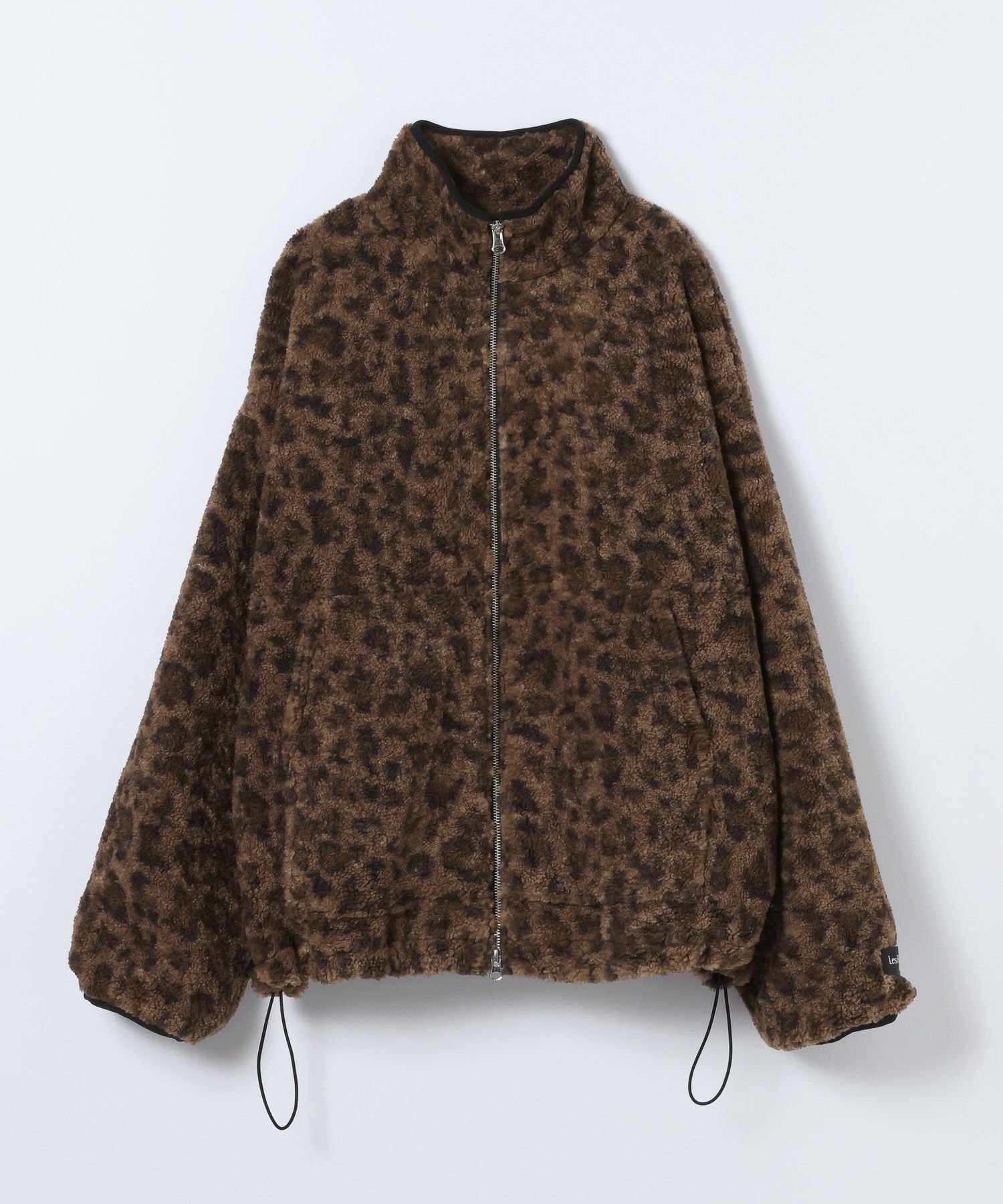 【ジーナシス/JEANASiS】のガラボアブルゾン 人気、トレンドファッション・服の通販 founy(ファニー) 　ファッション　Fashion　レディースファッション　Fashion for Women　アウター　Coat / Outerwear Collection　ブルゾンジャケット・スポーティアウター　Blouson Jackets　スウェット / スエット　Sweatshirt, Sweatwear　スタンド　Stand Collar, Upright Stand　デニム　Denim, Jeans Material　ドローコード　Drawcord, Drawstring Cord　フェミニン　Feminine, Girly　ブルゾン　Blouson, Bomber Jacket　防寒　Cold Protection, Winter-Ready　レオパード　Leopard, Animal Print　ワーク　Workwear, Utility Style　冬　Winter / This Winter　おすすめ　Recommended / Our Picks　 other-1|ID: prp329100004795082 ipo3291000000034881526