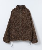 【ジーナシス/JEANASiS】のガラボアブルゾン 人気、トレンドファッション・服の通販 founy(ファニー) ファッション Fashion レディースファッション Fashion for Women アウター Coat / Outerwear Collection ブルゾンジャケット・スポーティアウター Blouson Jackets スウェット / スエット Sweatshirt, Sweatwear スタンド Stand Collar, Upright Stand デニム Denim, Jeans Material ドローコード Drawcord, Drawstring Cord フェミニン Feminine, Girly ブルゾン Blouson, Bomber Jacket 防寒 Cold Protection, Winter-Ready レオパード Leopard, Animal Print ワーク Workwear, Utility Style 冬 Winter / This Winter おすすめ Recommended / Our Picks thumbnail ブラウン系その他|ID: prp329100004795082 ipo3291000000034881528