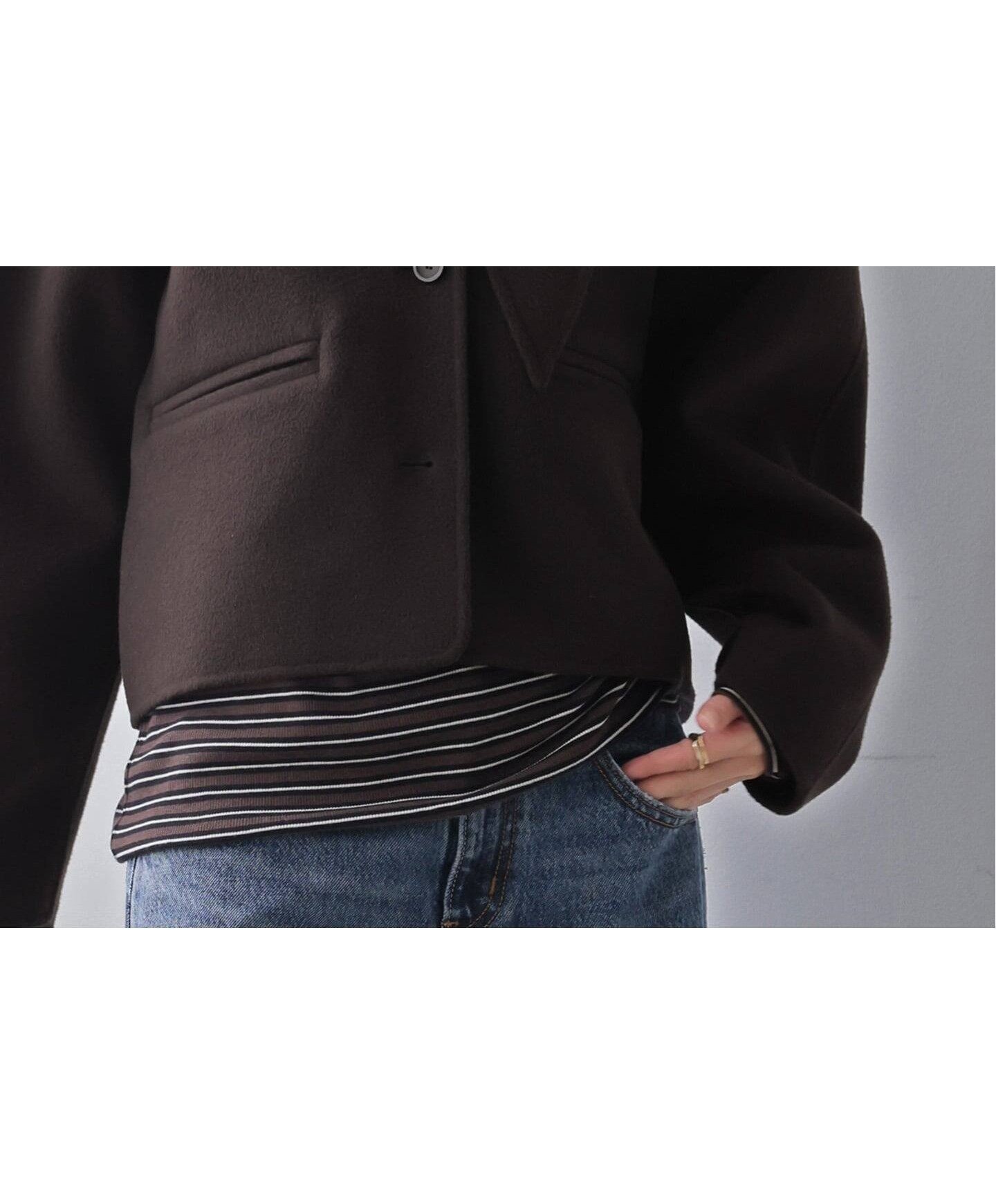 【ジャーナルスタンダード/JOURNAL STANDARD】のHamilton Rever ショートコート 人気、トレンドファッション・服の通販 founy(ファニー) 　ファッション　Fashion　レディースファッション　Fashion for Women　アウター　Coat / Outerwear Collection　コート・ロングコート・ピーコート　Long Coats, Peacoats & More　おすすめ　Recommended / Our Picks　ショート　Short, Short Length　ショール　Shawl, Wrap　ジャケット　Jacket, Outerwear　 other-1|ID: prp329100004795095 ipo3291000000034791008